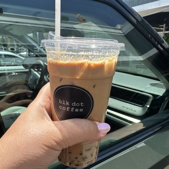 Blk Dot Coffee - Light Vietnamese coffee light ice - Coffee & Tea Near Me - Newport Coast, California Blk Dot Coffee - Light Vietnamese coffee light ice - Coffee & Tea Near Me - Newport Coast, California