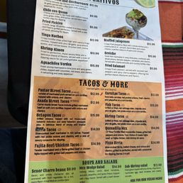 Menu Menu