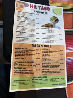 Menu photo 2 Mr Taco Texas City, TX Menu photo 2 Mr Taco Texas City, TX