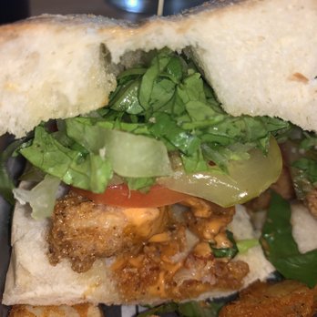 Voodoo Crab - Centereach - Inside shrimp poboy - Seafood Near Me - Centereach, New York Voodoo Crab - Centereach - Inside shrimp poboy - Seafood Near Me - Centereach, New York