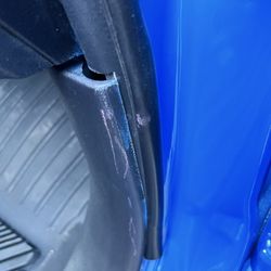 Maaco Auto Body Shop & Painting - Scratched trim that wouldn't go back in