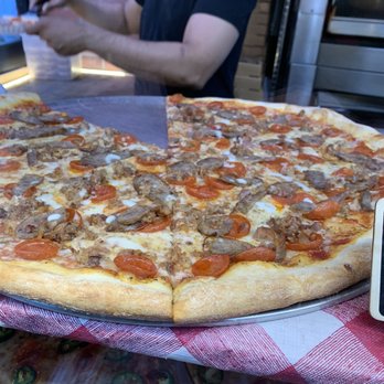 Pop's Pizza - Meat Lovers. - Pizza Near Me - New York, New York Pop's Pizza - Meat Lovers. - Pizza Near Me - New York, New York