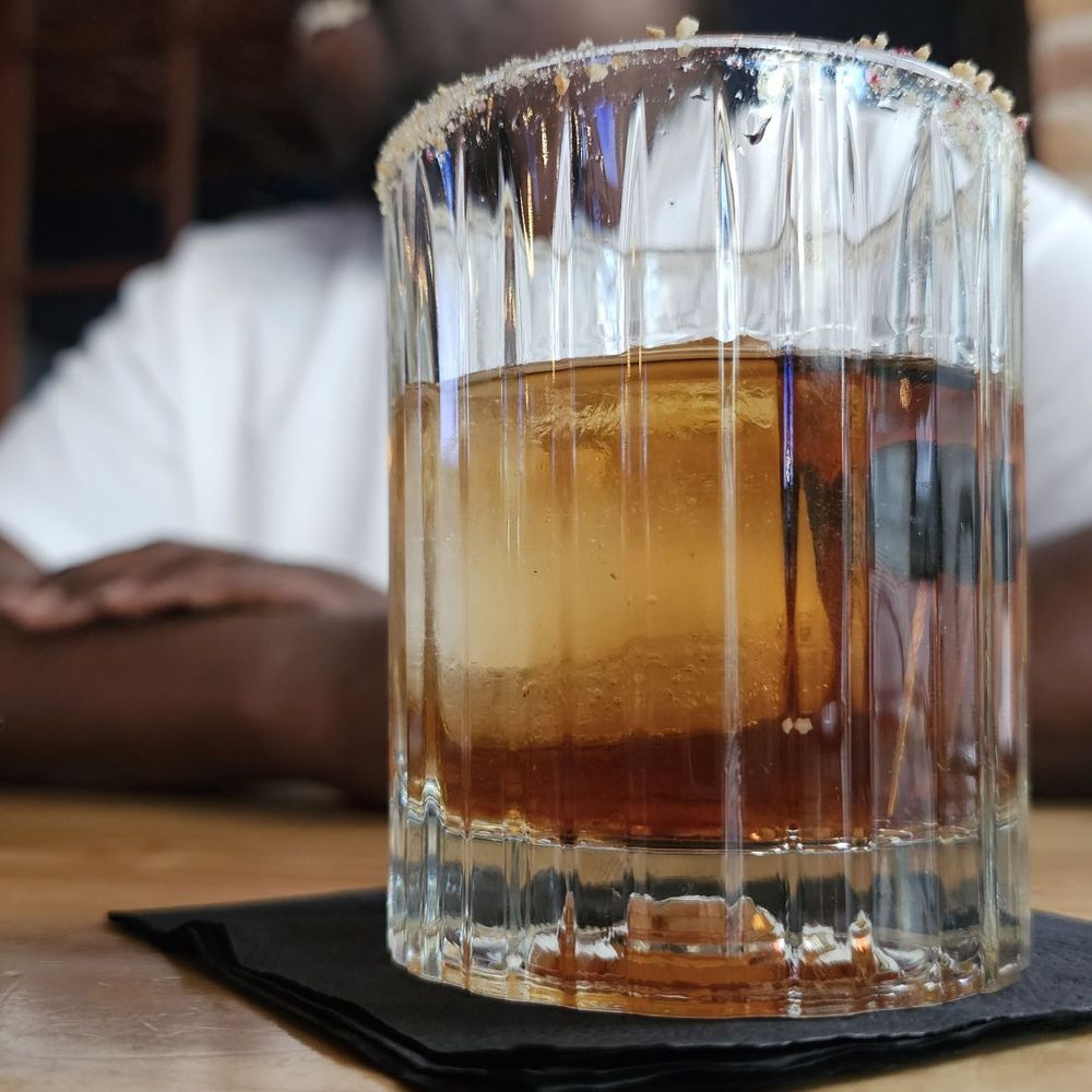 The Social House - The cherry Old fashioned - New American Near Me - Fort Worth, Texas