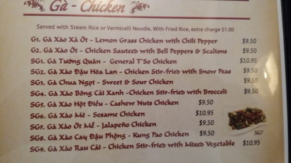 Menu photo 6 Pho 20 Galveston, TX