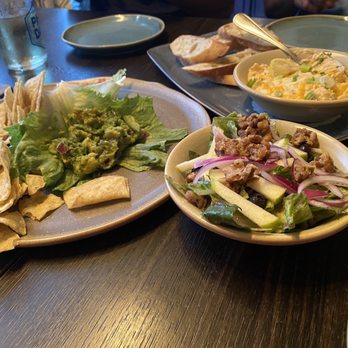 The Nook and Cranny - Appetizers - chips n guacamole, crab dip n blueberry summer salad - Canadian (New) Near Me - Truro, Nova Scotia The Nook and Cranny - Appetizers - chips n guacamole, crab dip n blueberry summer salad - Canadian (New) Near Me - Truro, Nova Scotia