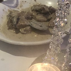 Cedar Garden Banquet - This is a plate of pieces of "filet mignon" served to the guest. NASTY who serves food like this.