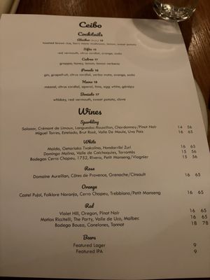 Menu photo 1 Ceibo Washington, DC, DC Menu photo 1 Ceibo Washington, DC, DC