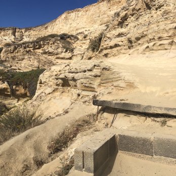 Black's Beach - Typical steps - Beaches Near Me - San Diego, California