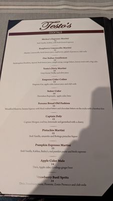 Menu photo 5 Testo's Restaurant and Banquets Monroe, CT