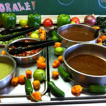 District Taco - Salsa Bar - Mexican Near Me - Arlington, Virginia