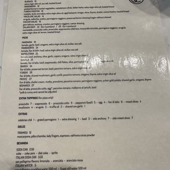 Sei Pizza Bar - Menu - Pizza Near Me - Los Angeles, California