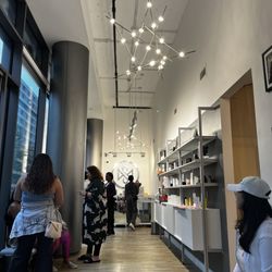 Silver Mirror Facial Bar - Dupont Circle - Inside
