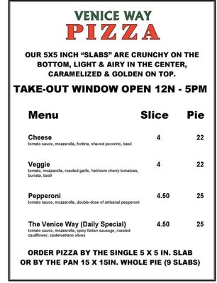 Venice Way Pizza by null