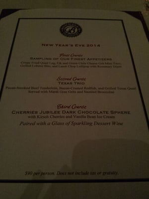 Menu photo 2 Bonnell's Fine Texas Cuisine Fort Worth, TX Menu photo 2 Bonnell's Fine Texas Cuisine Fort Worth, TX