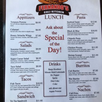 Fernando's Cali Kitchen - Mexican Near Me - Yuba City, California Fernando's Cali Kitchen - Mexican Near Me - Yuba City, California