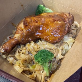 Camille - Roasted chicken leg with hand tossed noodles (B3) - Chinese Near Me - Berkeley, California