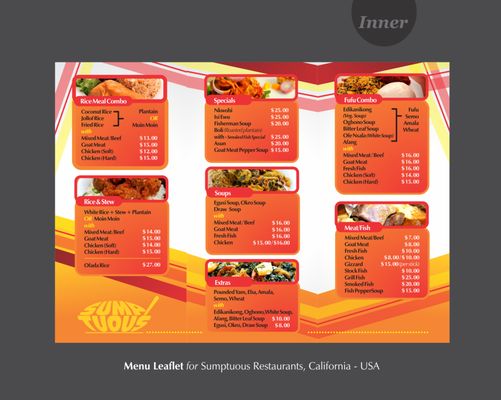 Menu photo 4 Sumptuous African Restaurant Inglewood, CA Menu photo 4 Sumptuous African Restaurant Inglewood, CA