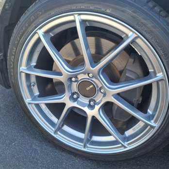 Wheel Guys - This is after. I wish I had a before Pic... The outer rim was chewed up all around previously. - Wheel & Rim Repair Near Me - Concord, California