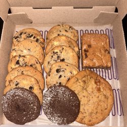 Molten Chocolate Lava Cake Chocolate Chunk Blondie Salted Caramel Deluxe