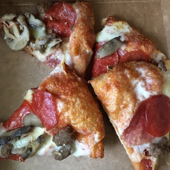 Roaring Rapids Pizza Co - This is my remaining half of a small pizza that I paid almost $17 for. Not worth it. - Pizza Near Me - Eugene, Oregon