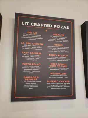 Menu photo 8 LIT Pizza - City Square Baton Rouge, LA