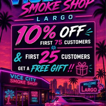 Vice City Smoke Shop - Vape Shops Near Me - Largo, Florida Vice City Smoke Shop - Vape Shops Near Me - Largo, Florida