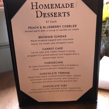 Red Fox Bar & Grille - Dessert menu - American Near Me - Jackson, New Hampshire Red Fox Bar & Grille - Dessert menu - American Near Me - Jackson, New Hampshire