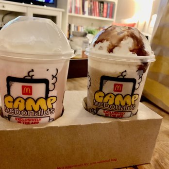 McDonald's - two cups of ice cream on a table - Burgers Near Me - Portland, Maine McDonald's - two cups of ice cream on a table - Burgers Near Me - Portland, Maine
