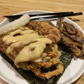 Kyuramen - Cherry Hill - Soft shell rice burger! - Ramen Near Me - Cherry Hill, New Jersey Kyuramen - Cherry Hill - Soft shell rice burger! - Ramen Near Me - Cherry Hill, New Jersey