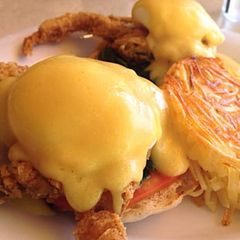 Citrus - Soft-Shell Crab Benedict w/ Hash Browns (market price $21.99 12/19/14) - American Near Me - Virginia Beach, Virginia Citrus - Soft-Shell Crab Benedict w/ Hash Browns (market price $21.99 12/19/14) - American Near Me - Virginia Beach, Virginia