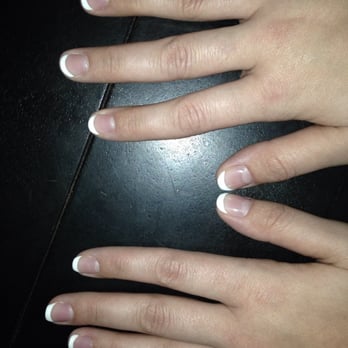 Deluxe Nails & Spa - One hand is long and flat while the other is short and round. Looks like two different people did my nails. - Nail Salons Near Me - Coppell, Texas Deluxe Nails & Spa - One hand is long and flat while the other is short and round. Looks like two different people did my nails. - Nail Salons Near Me - Coppell, Texas