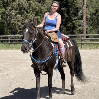 Luck & Grit - I visited Montana and I had the opportunity to ride Smokey the horse! The owner truly cherishes the animals in her care! - Horse Boarding Near Me - Whitefish, Montana Luck & Grit - I visited Montana and I had the opportunity to ride Smokey the horse! The owner truly cherishes the animals in her care! - Horse Boarding Near Me - Whitefish, Montana