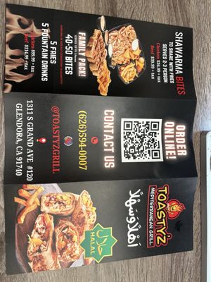 Menu photo 8 Toastyz Mediterranean Grill Glendora, CA Menu photo 8 Toastyz Mediterranean Grill Glendora, CA