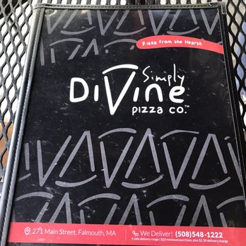 Simply Divine - Menu - Pizza Near Me - Falmouth, Massachusetts