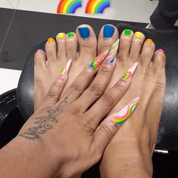Pro Nails - Pride month done by Tanya - Nail Salons Near Me - Darien, Illinois Pro Nails - Pride month done by Tanya - Nail Salons Near Me - Darien, Illinois
