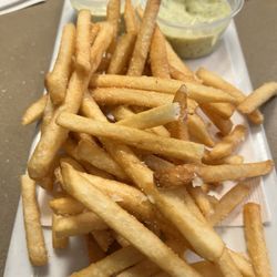 Valley Caffe - Parm fries sans the parm.