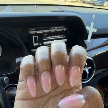 Nail Addict - Gel X Short, Peachy Pink Ombré Nails - Nail Salons Near Me - Los Angeles, California Nail Addict - Gel X Short, Peachy Pink Ombré Nails - Nail Salons Near Me - Los Angeles, California