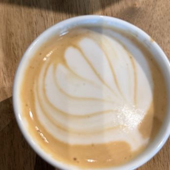Angelina Paris - The only photo I got. Almond milk latte. - Bakeries Near Me - New York, New York Angelina Paris - The only photo I got. Almond milk latte. - Bakeries Near Me - New York, New York
