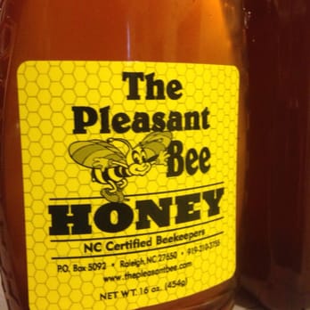The Pleasant Bee - a jar of honey next to a jar of honey - Honey Near Me The Pleasant Bee - a jar of honey next to a jar of honey - Honey Near Me