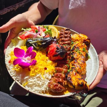 Sofreh - CHICKEN SHISH KABOB & BEEF LULE - Mediterranean Near Me - Los Angeles, California Sofreh - CHICKEN SHISH KABOB & BEEF LULE - Mediterranean Near Me - Los Angeles, California