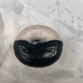 Doughnut Plant - Black & white donut - Donuts Near Me - Long Island City, New York Doughnut Plant - Black & white donut - Donuts Near Me - Long Island City, New York