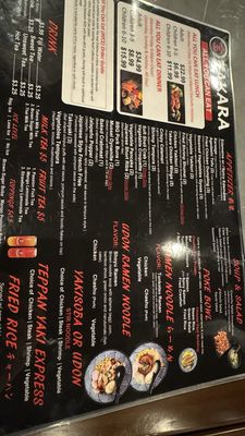 Menu photo 8 Takara Irving, TX