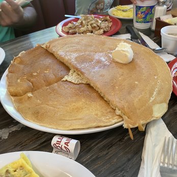 Billy Gail's - Pancakes are huge! Double stack - American Near Me - Branson, Missouri Billy Gail's - Pancakes are huge! Double stack - American Near Me - Branson, Missouri