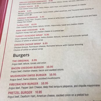 Capitol Bistro & Bar - Menu part 2 - American Near Me - Romulus, Michigan