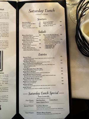 Menu photo 4 Halls Chophouse Charleston, SC Menu photo 4 Halls Chophouse Charleston, SC