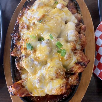 ZZAN - Spicy Chicken with Cheese - Korean Near Me - San Francisco, California ZZAN - Spicy Chicken with Cheese - Korean Near Me - San Francisco, California