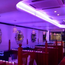 Spice Ruislip Restaurant - Inside view (Lights change colour linking with front lights)