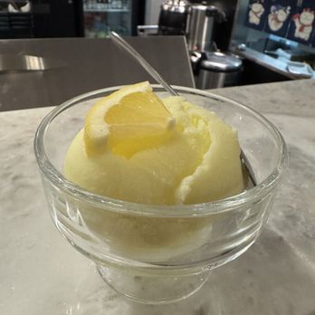 Ato Hand Roll Bar - Yuzu Sorbet - Japanese Near Me - Fullerton, California