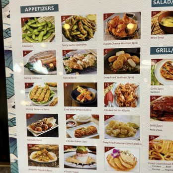A Sushi and Grill - Lunch menu - Sushi Bars Near Me - Tempe, Arizona