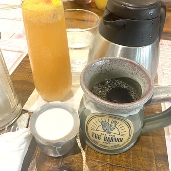 Egg Harbor Café - Blueberry coffee and mimosa - Breakfast & Brunch Near Me - Sandy Springs, Georgia Egg Harbor Café - Blueberry coffee and mimosa - Breakfast & Brunch Near Me - Sandy Springs, Georgia